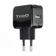 CARGADOR DE PARED TOOQ TQWC-1S01/ 1XUSB/ 12W/ NEGRO