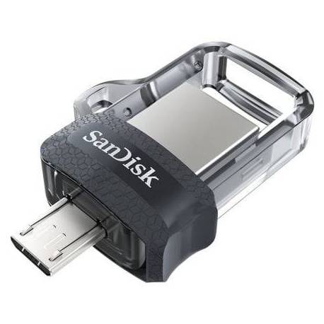 PENDRIVE 128GB SANDISK DUAL M3.0 ULTRA USB 3.0/ MICROUSB