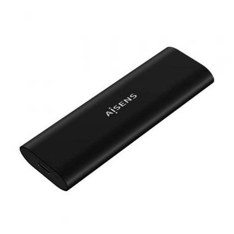 CAJA EXTERNA PARA DISCO SSD M.2 SATA/NVME AISENS ASM2-014B/ USB 3.2/ SIN TORNILLOS