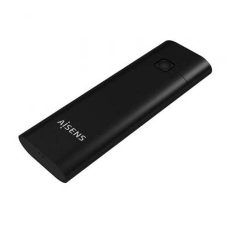 CAJA EXTERNA PARA DISCO SSD M.2 NVME AISENS ASM2-020B/ USB 3.2 GEN2/ SIN TORNILLOS