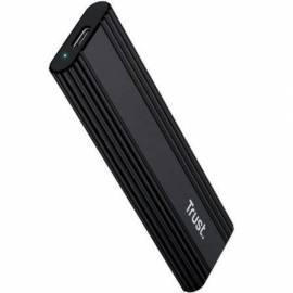 CAJA EXTERNA PARA DISCO SSD M.2 TRUST 25806/ USB 3.2 GEN2/ SIN TORNILLOS