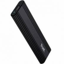 CAJA EXTERNA PARA DISCO SSD M.2 TRUST 25806/ USB 3.2 GEN2/ SIN TORNILLOS