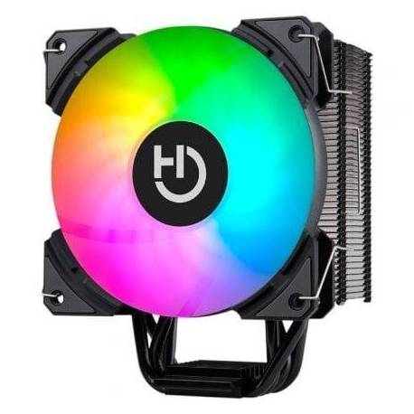 VENTILADOR CON DISIPADOR HIDITEC C12 PWM ARGB/ 12CM