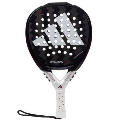PALA DE PÁDEL ADIDAS METALBONE HRD+ 2024 (ALE GALAN)/ NEGRA Y BLANCA