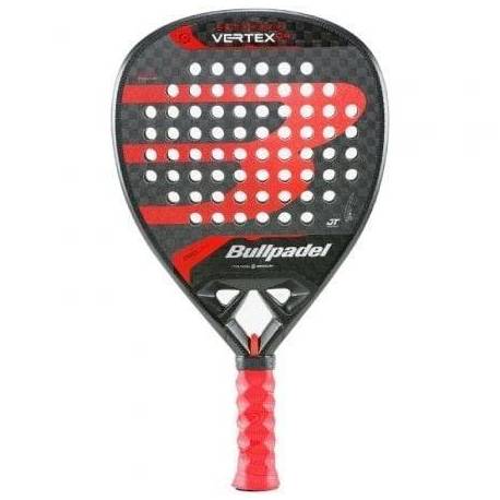 PALA DE PÁDEL BULLPADEL VERTEX 04 2024/ ROJA Y NEGRA