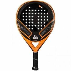 PALA DE PÁDEL VIBOR-A MORTAL CARBON 3.0/ NARANJA Y NEGRA