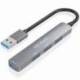 HUB USB 3.0 AISENS A106-0859/ 4XUSB/ GRIS