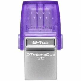 PENDRIVE 64GB KINGSTON DATATRAVELER MICRODUO 3C USB 3.2