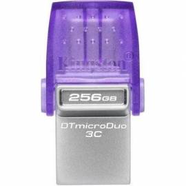 PENDRIVE 256GB KINGSTON DATATRAVELER MICRODUO 3C USB 3.2