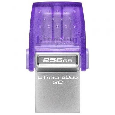 PENDRIVE 256GB KINGSTON DATATRAVELER MICRODUO 3C USB 3.2