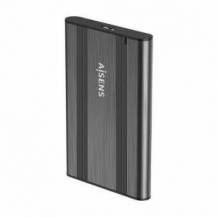CAJA EXTERNA PARA DISCO DURO DE 2.5' AISENS ASE-2526GR/ USB 3.1/ SIN TORNILLOS