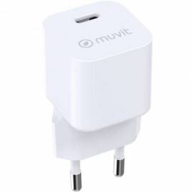 CARGADOR DE PARED MUVIT FOR CHANGE MCACC0047/ 1XUSB TIPO-C/ 30W