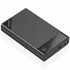 CAJA EXTERNA PARA DISCO DURO DE 2.5' AISENS ASE-3529B/ USB 3.1/ SIN TORNILLOS