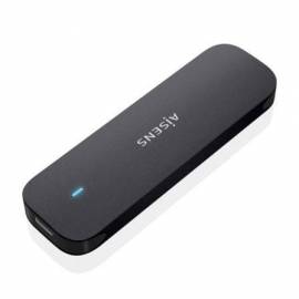 CAJA EXTERNA PARA DISCO SSD M.2 NVME AISENS ASM2-024B/ USB 3.2/ SIN TORNILLOS