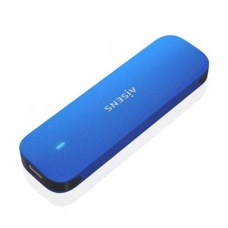 CAJA EXTERNA PARA DISCO SSD M.2 NVME AISENS ASM2-026BLU/ USB 3.2/ SIN TORNILLOS