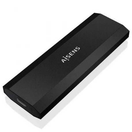 CAJA EXTERNA PARA DISCO SSD M.2 NVME AISENS ASM2-028B/ USB 3.2/ SIN TORNILLOS