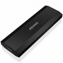 CAJA EXTERNA PARA DISCO SSD M.2 NVME AISENS ASM2-028B/ USB 3.2/ SIN TORNILLOS