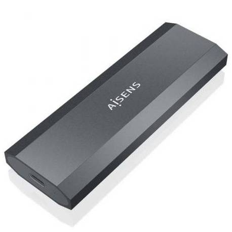 CAJA EXTERNA PARA DISCO SSD M.2 NVME AISENS ASM2-029GR/ USB 3.2/ SIN TORNILLOS