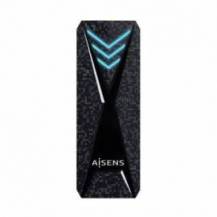 CAJA EXTERNA PARA DISCO SSD M.2 NVME AISENS ASM2-RGB013B/ USB 3.2 GEN2/ SIN TORNILLOS