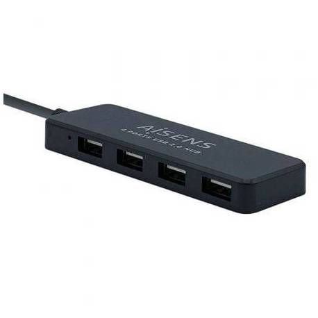HUB USB 2.0 AISENS A104-0402/ 4XUSB