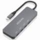 HUB USB TIPO-C AISENS A109-0695/ 4XUSB TIPO-C/ GRIS