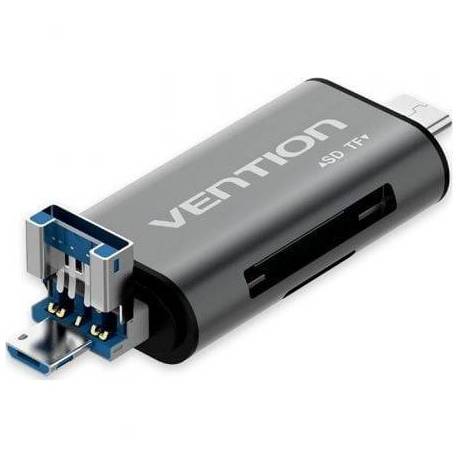 LECTOR DE TARJETAS EXTERNO VENTION CCHH0/ USB 3.0