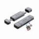 LECTOR DE TARJETAS EXTERNO VENTION CLKB0/ USB 3.0 Y USB TIPO-C