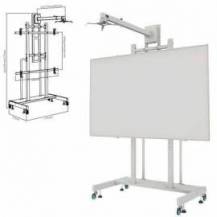SOPORTE PARA PIZARRA INTERACTIVA APPROX APPIBSTD/ 80-120'