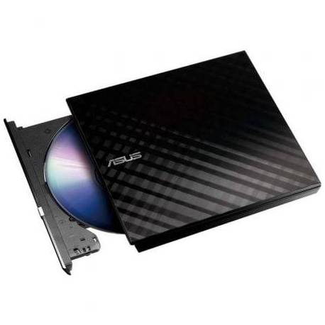 GRABADORA EXTERNA CD/DVD ASUS SDRW-08D2S-U LITE/ NEGRA