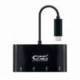 HUB USB TIPO-C NANOCABLE 10.16.4401-BK / 4XUSB
