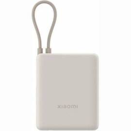 POWERBANK 10000MAH XIAOMI 33W POWER BANK INTEGRATED CABLE/ 33W/ BEIGE/ INCLUYE CABLE USB TIPO-C