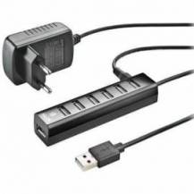 HUB USB 2.0 CON ALIMENTACIÓN EXTERNA NGS IHUB7 TINY/ 7XUSB
