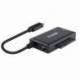 ADAPTADOR PARA DISCOS DUROS 2.5'/3.5' TOOQ TQHDA-02C/ USB TIPO-C MACHO - SATA