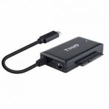 ADAPTADOR PARA DISCOS DUROS 2.5'/3.5' TOOQ TQHDA-02C/ USB TIPO-C MACHO - SATA