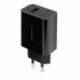 CARGADOR DE PARED NANOCABLE 10.10.2004/ 1XUSB/ 10W/ NEGRO