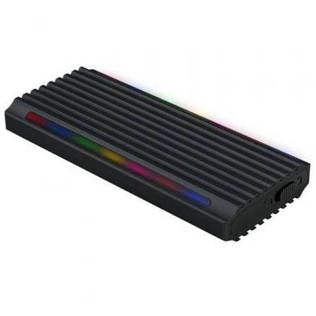CAJA EXTERNA PARA DISCO SSD M.2 NVME TOOQ TQE-2222B/ USB 3.1 GEN2/ SIN TORNILLOS