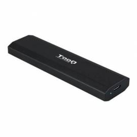 CAJA EXTERNA PARA DISCO SSD M.2 NVME TOOQ TQE-2223B/ USB 3.2/ SIN TORNILLOS