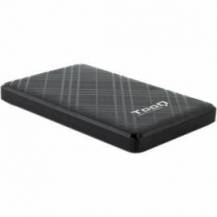 CAJA EXTERNA PARA DISCO DURO DE 2.5' TOOQ TQE-2500B/ USB 3.1/ SIN TORNILLOS