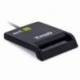 LECTOR DE DNI TOOQ TQR-210B/ USB 2.0/ NEGRO