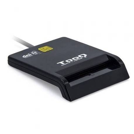 LECTOR DE DNI TOOQ TQR-210B/ USB 2.0/ NEGRO