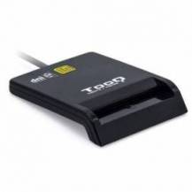 LECTOR DE DNI TOOQ TQR-210B/ USB 2.0/ NEGRO