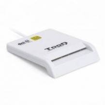 LECTOR DE DNI TOOQ TQR-210W/ USB 2.0/ BLANCO