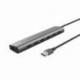 HUB USB 3.2 GEN1 TRUST HALYX/ 7XUSB/ 1XUSB-C/ GRIS