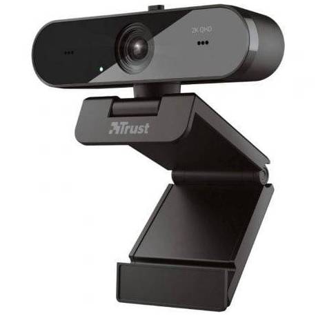 WEBCAM TRUST TW-250/ ENFOQUE AUTOMÁTICO/ 2560 X 1440 QHD