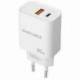 CARGADOR DE PARED NANOCABLE 10.10.2011/ 1XUSB/ 1XUSB TIPO-C/ 30W/ BLANCO