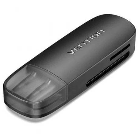 LECTOR DE TARJETAS EXTERNO VENTION CLEB0/ USB 2.0