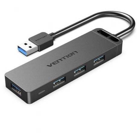 HUB USB 3.0 VENTION CHLBB/ 4XUSB/ 1XMICROUSB PD