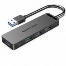 HUB USB 3.0 VENTION CHLBB/ 4XUSB/ 1XMICROUSB PD