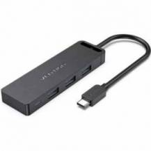 HUB USB TIPO-C VENTION TGTBB/ 3XUSB/ 1XUSB TIPO-C/ 1X MICROUSB PD