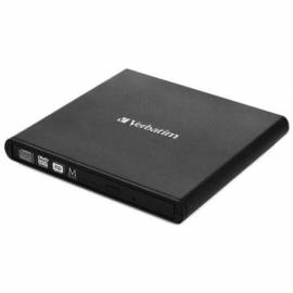 GRABADORA EXTERNA CD/DVD VERBATIM SLIMLINE 98938
